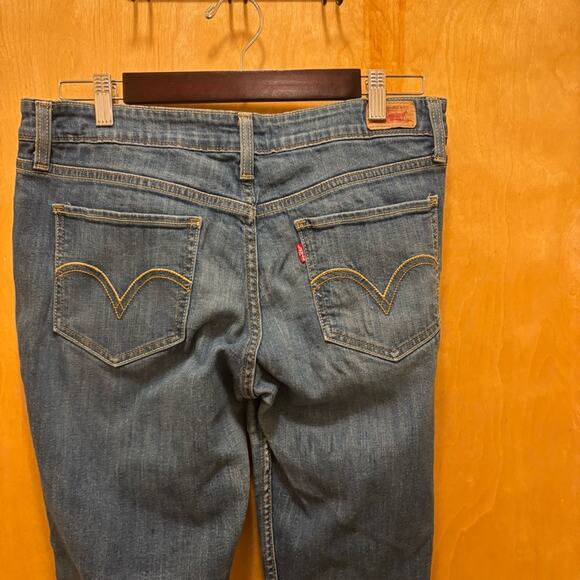 Vintage Levi's Women's Blue Bootcut Jeans 518 Superlow Y2K Retro Hippie Size 11 - Picture 10 of 14